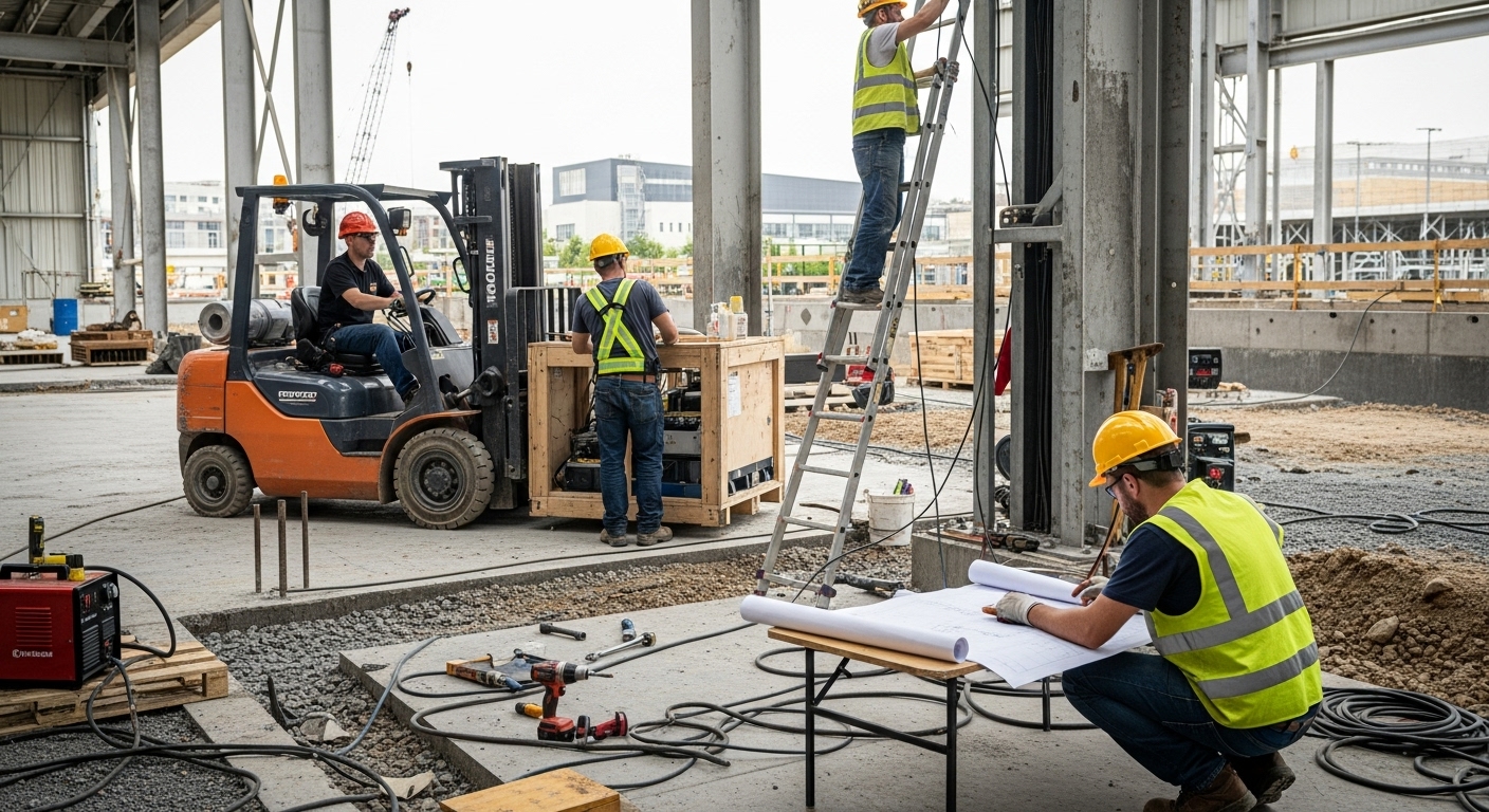 Equipment Instllation & Site Prep